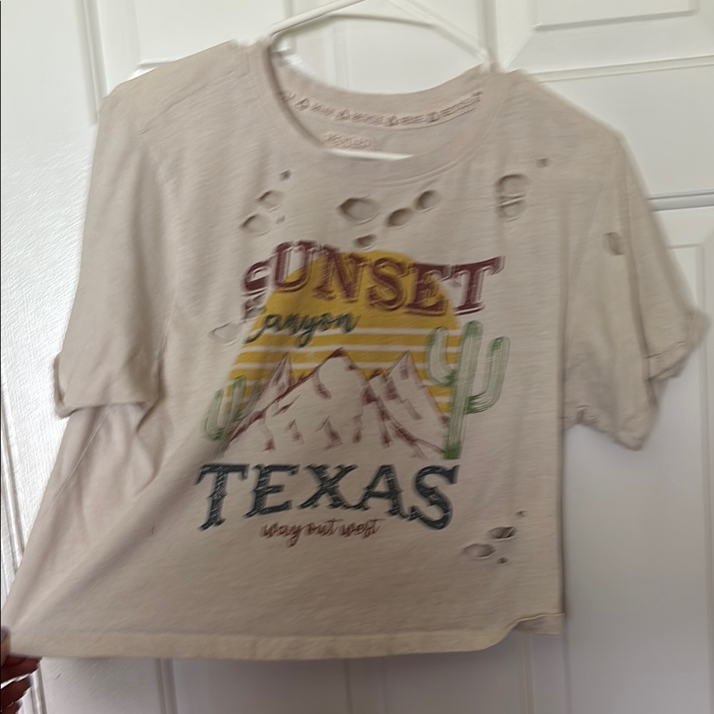 Beige Graphic T-Shirt